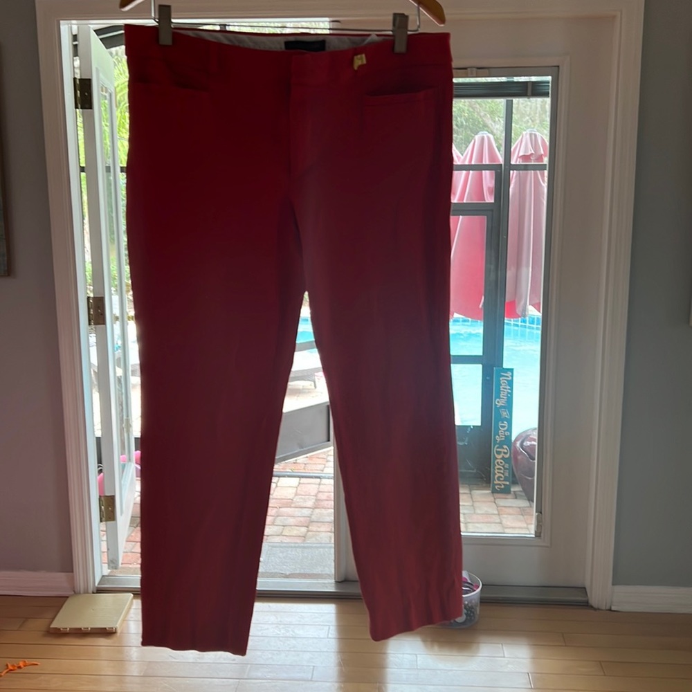 Red banana republic pants